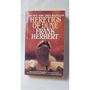 Heretics of Dune by Frank Herbert 1984 Berkley Paperback-Scratch on front cover